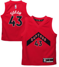 Load image into Gallery viewer, Toronto Raptors Youth Red Siakam Jersey
