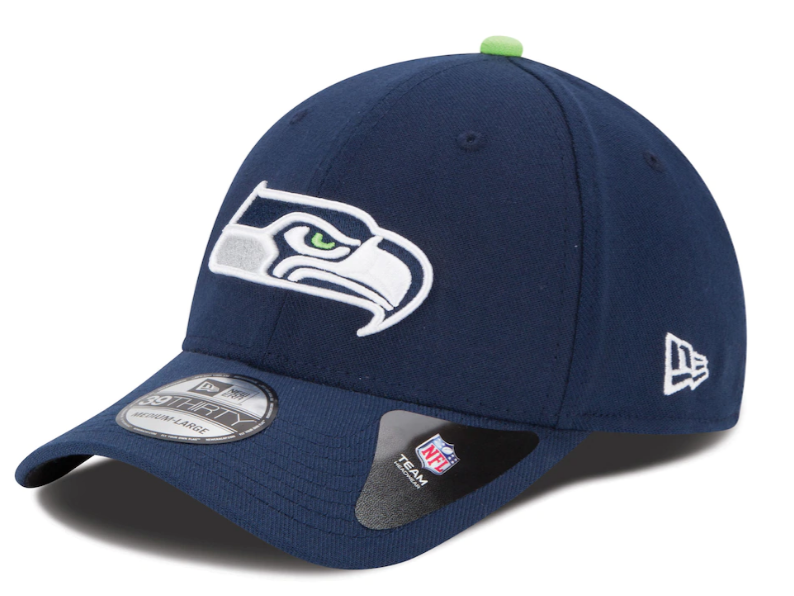 Seattle Seahawks Team Classic 39THIRTY Flex New Era College Navy Hat