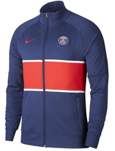 Load image into Gallery viewer, Men&#39;s Nike Paris Saint Germain Full-Zip Anthem Blue &amp; Red Track Soccer Jacket
