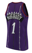 Load image into Gallery viewer, Toronto Raptors Mitchell &amp; Ness  Swingman Jersey Mcgrady Purple
