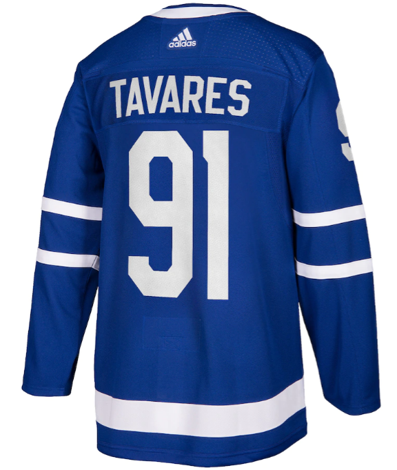 Toronto Maple Leafs John Tavares adidas Blue Home Authentic Player - Jersey