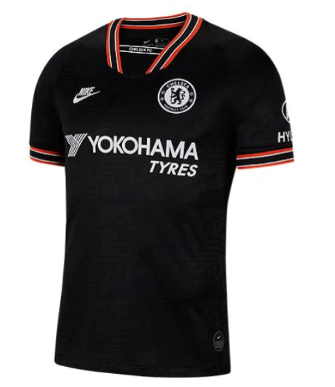 Men's Nike Chelsea FC 2019-2020 Black Soccer Jersey
