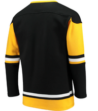 Load image into Gallery viewer, Pittsburgh Penguins Fanatics  Black Lace-up Sweater
