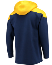 Load image into Gallery viewer, Nashville Predators Fanatics Branded Navy Lace-Up - Pullover Hoodie
