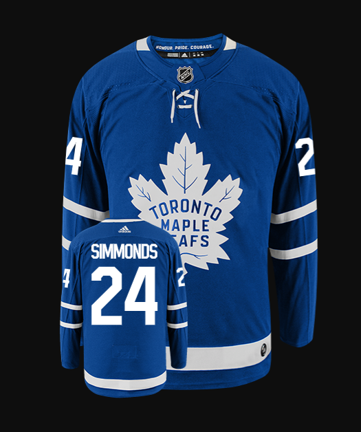 Simmonds clearance alternate jersey