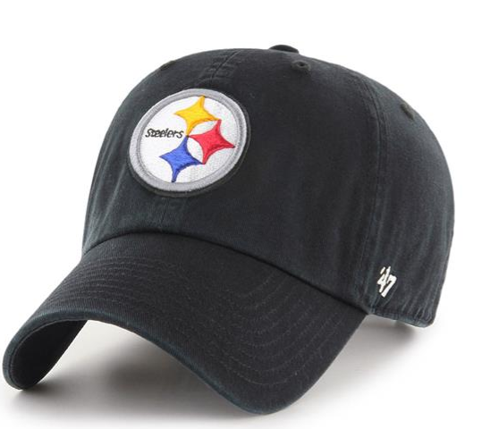 Pittsburgh Steelers Adjustable Black 47 Brand Hat
