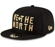 Load image into Gallery viewer, Men&#39;s New Era Black Toronto Raptors 2020/21 City Edition - Alternate 9FIFTY Snapback Adjustable Hat
