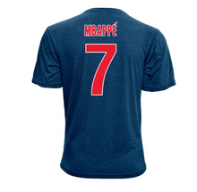 Load image into Gallery viewer, PARIS SAINT GERMAIN – MBAPPE NAME &amp; NUMBER T-SHIRT
