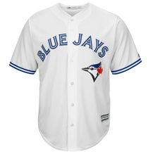 Load image into Gallery viewer, Men&#39;s Majestic Toronto Blue Jays White Replica MLB Jersey
