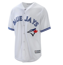 Load image into Gallery viewer, Men&#39;s Majestic Toronto Blue Jays White Replica MLB Jersey
