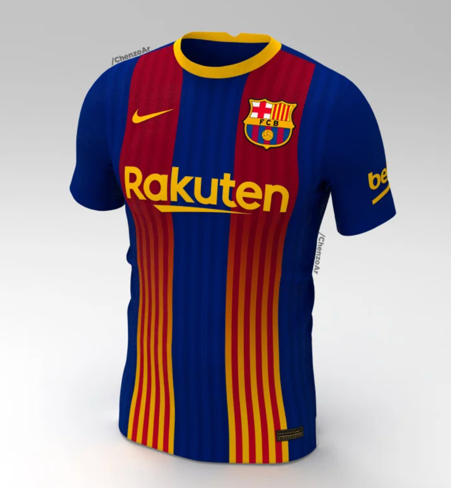 FC Barcelona 20-21 Fourth Kit Jersey