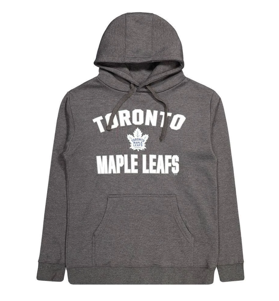 Fanatics Men's Toronto Maple Leafs Hoody Dark Grey Heather