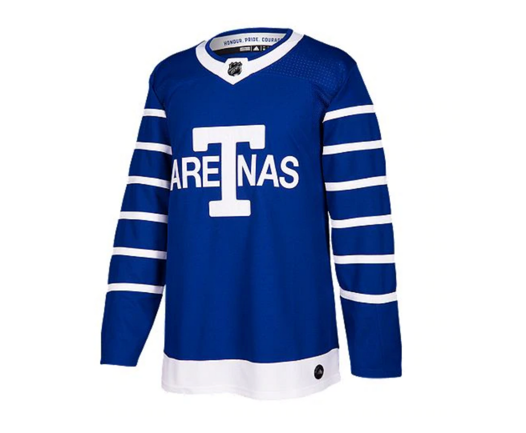 Men's Fanatics Toronto Arenas Throwback Breakaway Royal Blue NHL Jersey