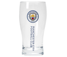 Load image into Gallery viewer, Manchester City Football Club Tulip Pint Glass

