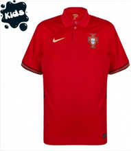 Load image into Gallery viewer, Youth Nike Portugal 2020-2021 Red Soccer Jersey
