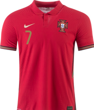 Load image into Gallery viewer, KIDS CRISTIANO RONALDO PORTUGAL EURO 20/21 HOME JERSEY BY NIKE
