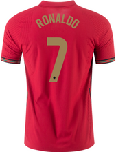 Load image into Gallery viewer, KIDS CRISTIANO RONALDO PORTUGAL EURO 20/21 HOME JERSEY BY NIKE
