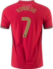 Load image into Gallery viewer, Men&#39;s Nike Portugal Cristiano Ronaldo Euro 2020-2021 Red Soccer Jersey
