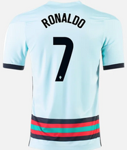 Load image into Gallery viewer, Youth Nike Portugal Cristiano Ronaldo Euro 2020-2021 Soccer Jersey
