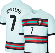 Load image into Gallery viewer, KIDS CRISTIANO RONALDO PORTUGAL EURO 20/21 AWAY JERSEY BY NIKE
