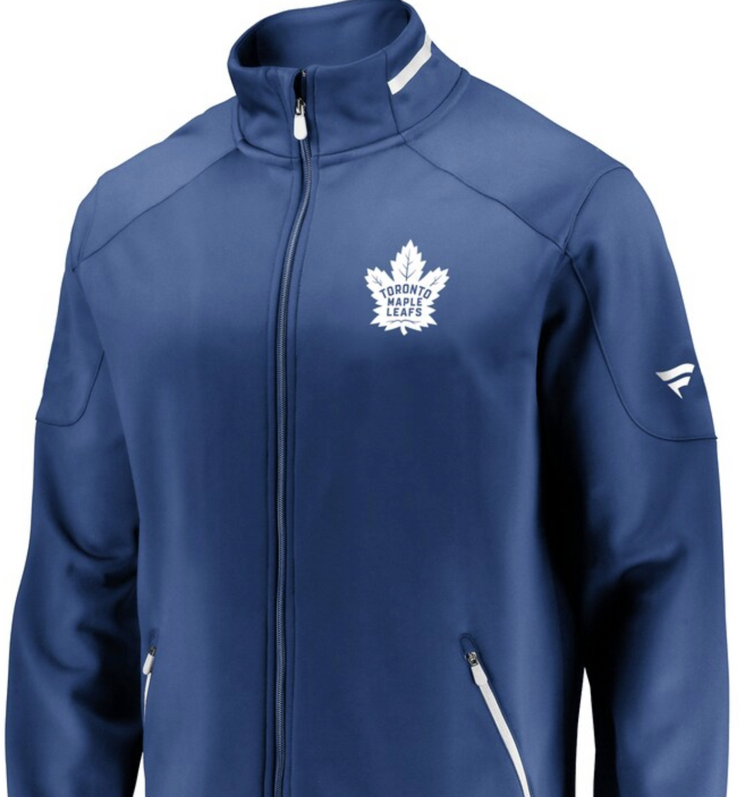 Toronto Maple Leafs Blue Fanatics Track Jacket