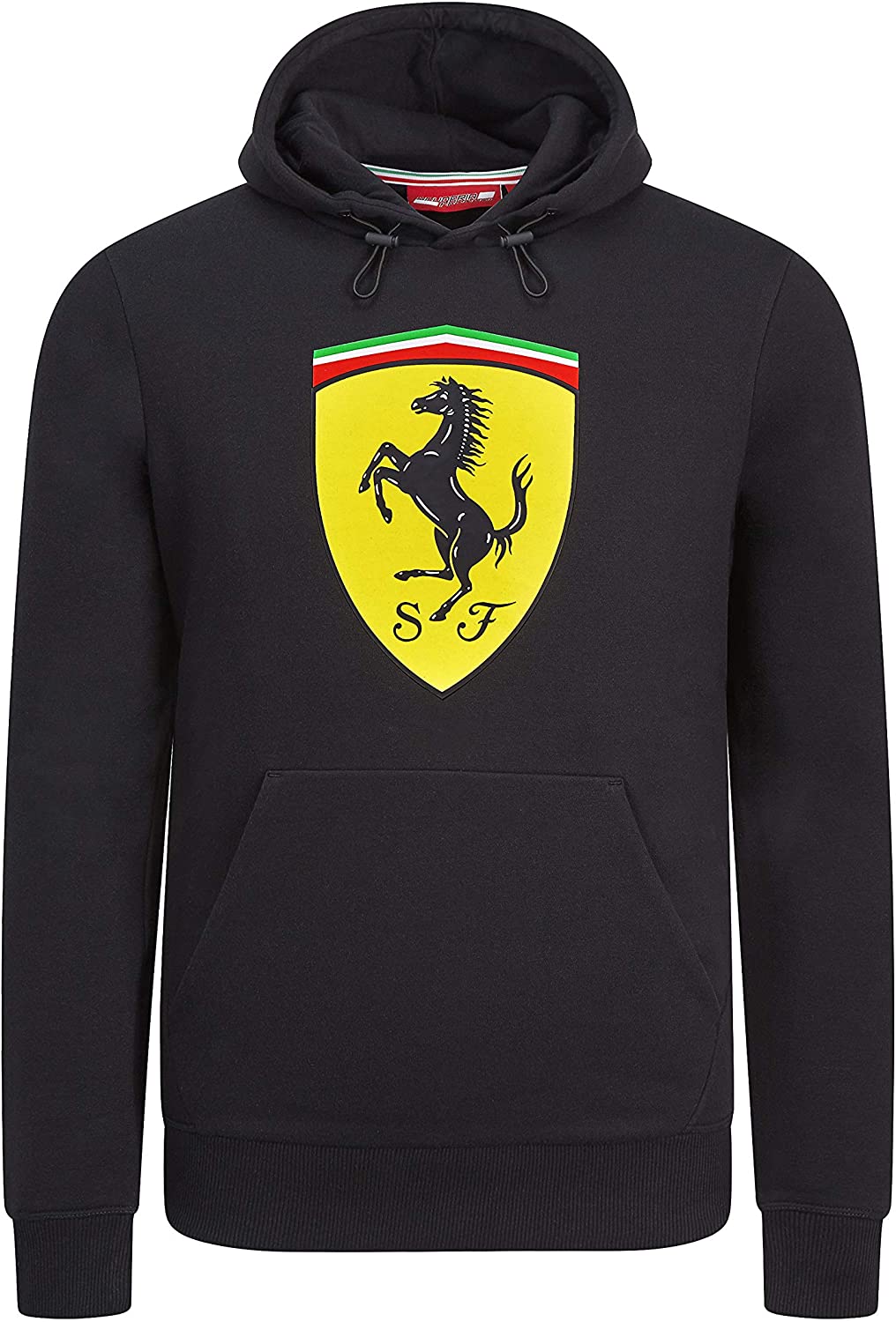 Scuderia Ferrari Men's Logo Hoodie Black