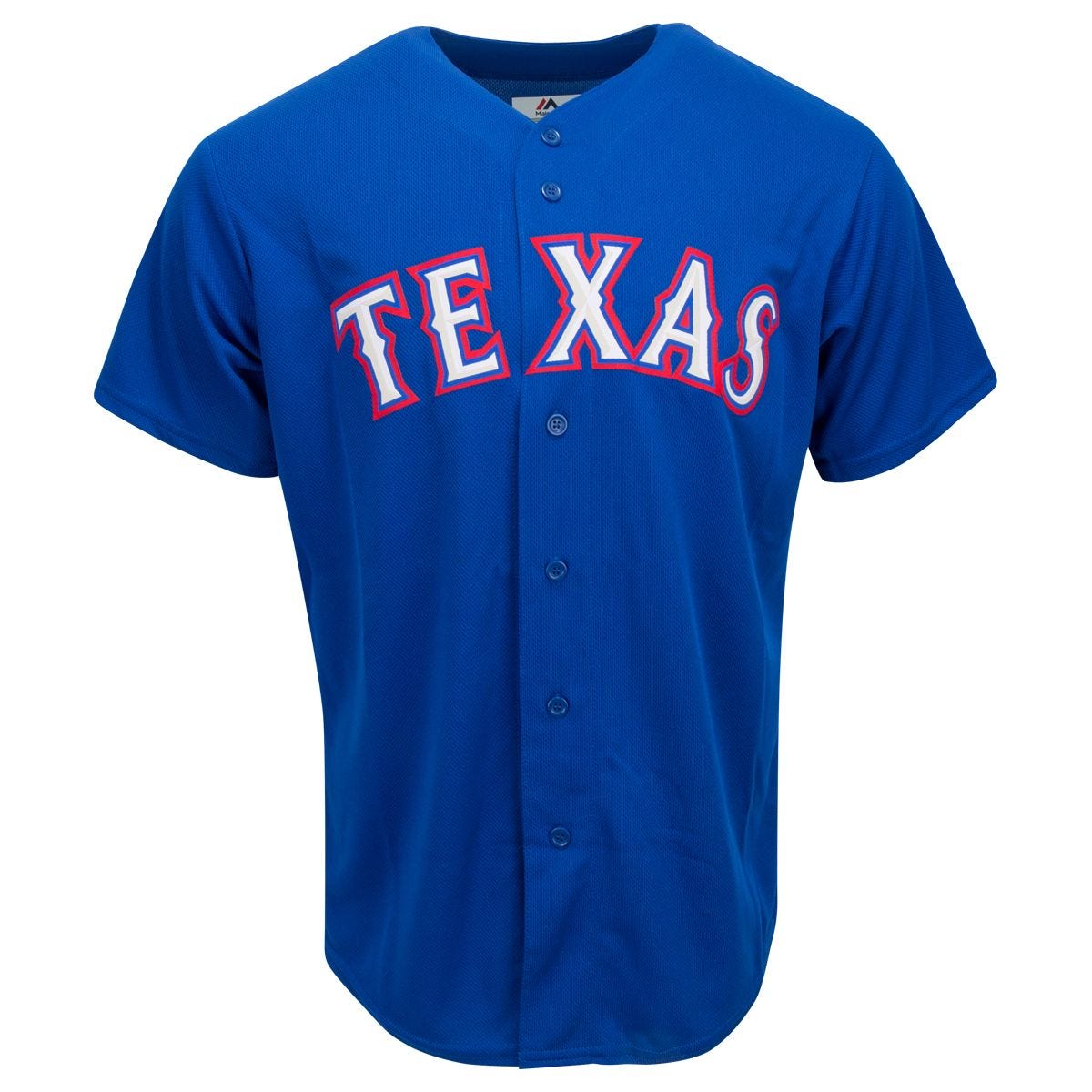 テキサス•レンジャーズ ベースボールシャツ\"majestic\"3XL 楽天市場】USA製 □ MLB オフィシャル Majestic テキサス