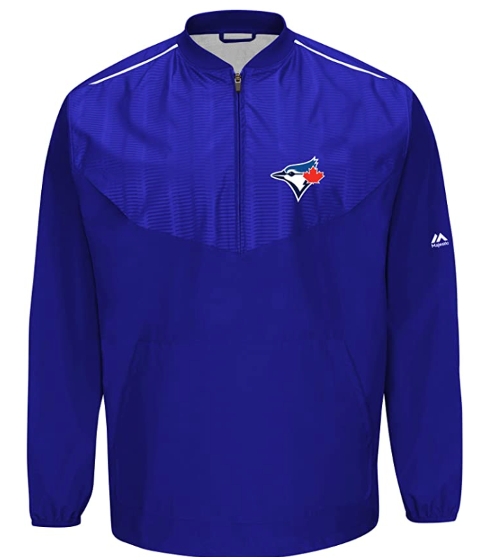 Toronto Blue Jays Majestic Authentic Cool Base On-field Long Sleeve Training Jacket