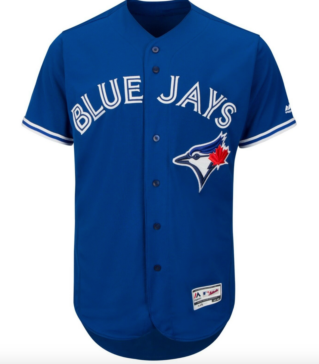 Toronto Blue Jays Majestic Alt Blue Flex Base Authentic Collection Jersey
