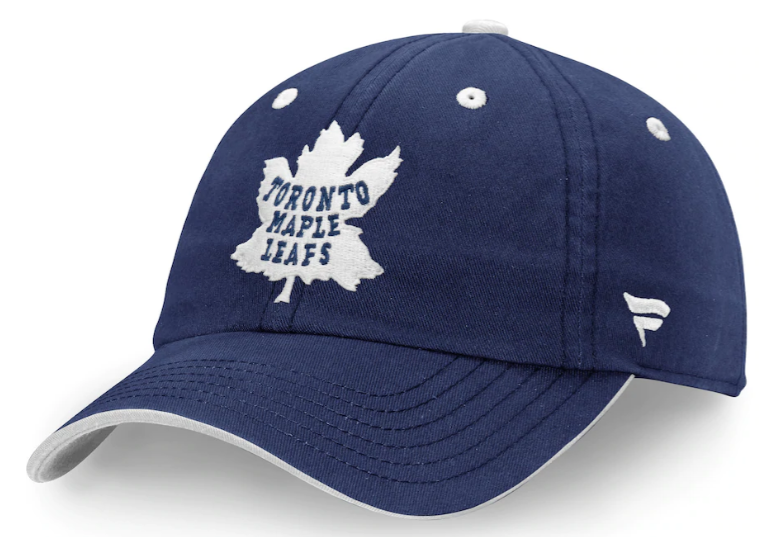 Toronto Maple Leafs Fanatics Branded Original Six Slouch Adjustable Hat - Blue