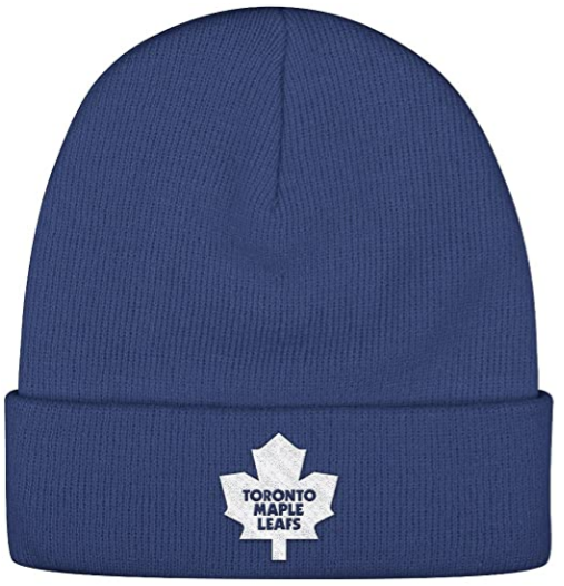 Toronto Maple Leafs Reebok NHL Basics Cuffed Knit Beenie/Toque