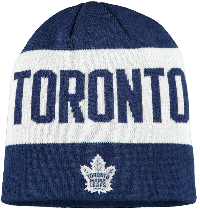 Toronto Maple Leafs adidas Blue Sport City Above Knit Beanie/Toque