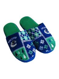 Vancouver Canucks NHL Ugly Slide Slippers