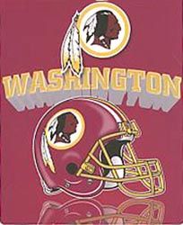 Washington Redskins Fleece 50x60 Blanket