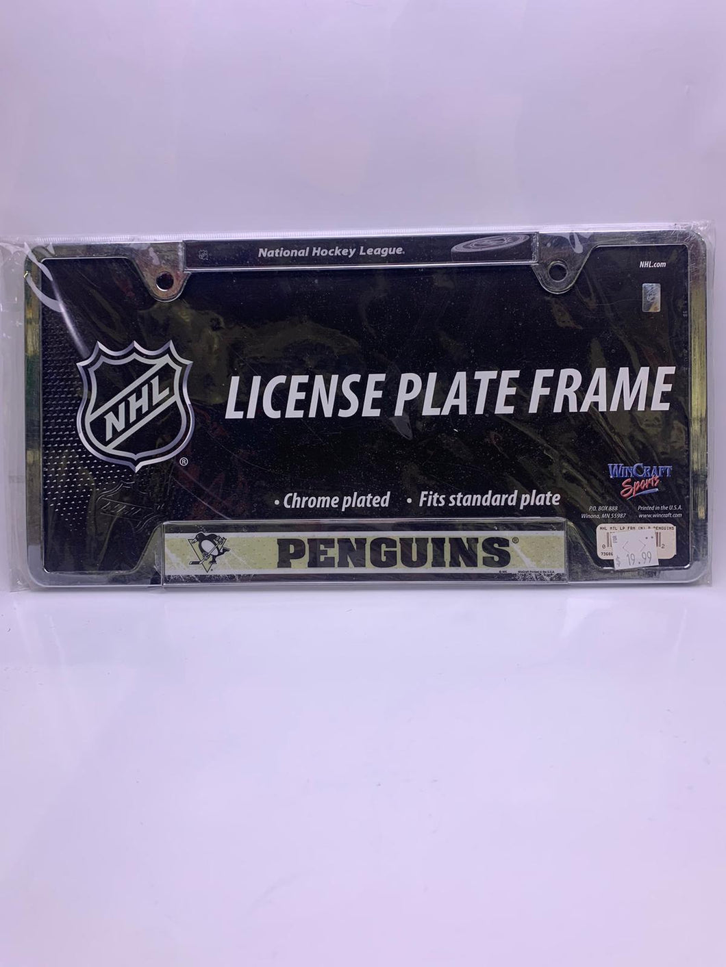 Pittsburgh Penguins Car Plate