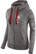 Load image into Gallery viewer, Women&#39;s Toronto Blue or Grey Jays Nike Vintage Full-Zip Draw String Hoodie
