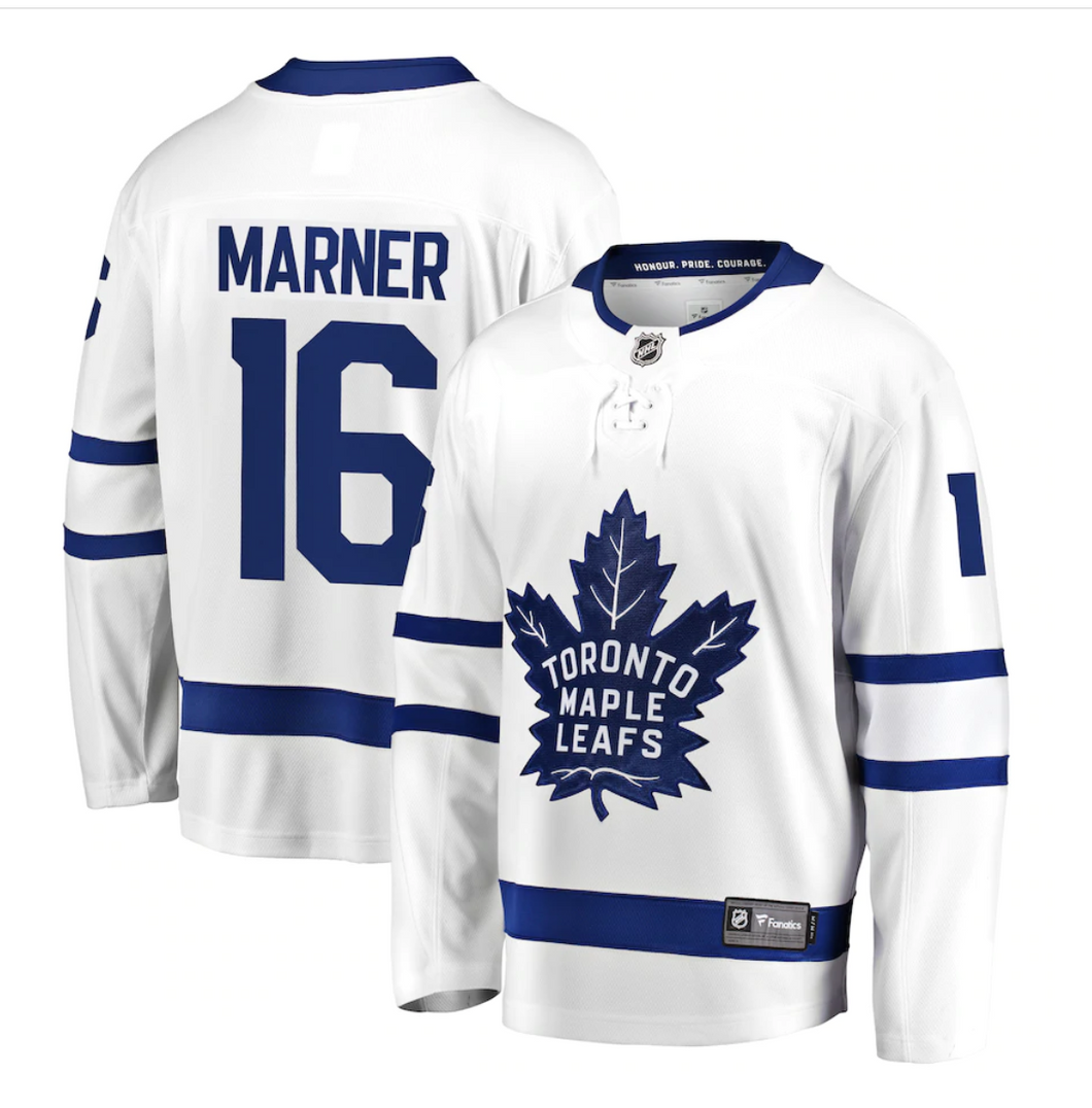 Men's Toronto Maple Leafs Mitchell Marner Fanatics Branded White Breakaway