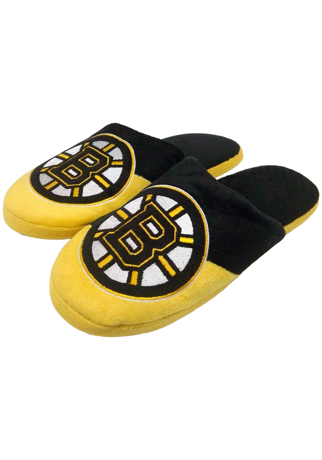 Boston Bruins NHL Colorblock Slide Slippers