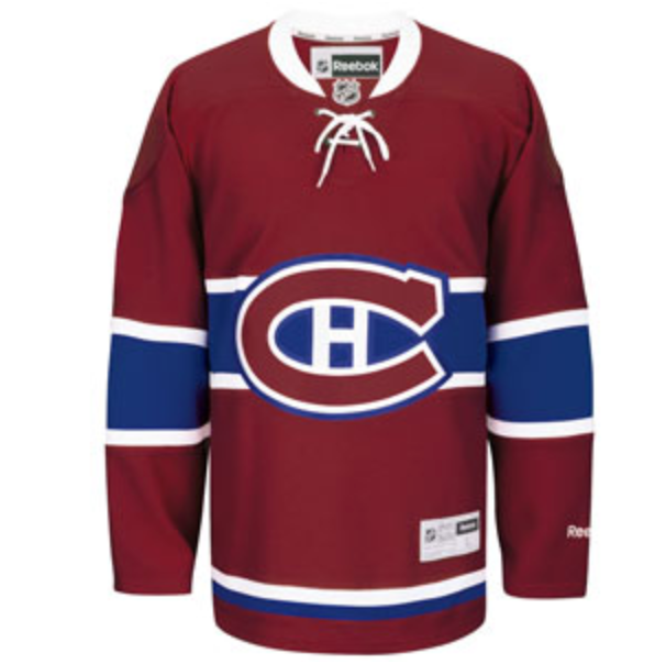 Men's Reebok Montreal Canadiens Red NHL Jersey