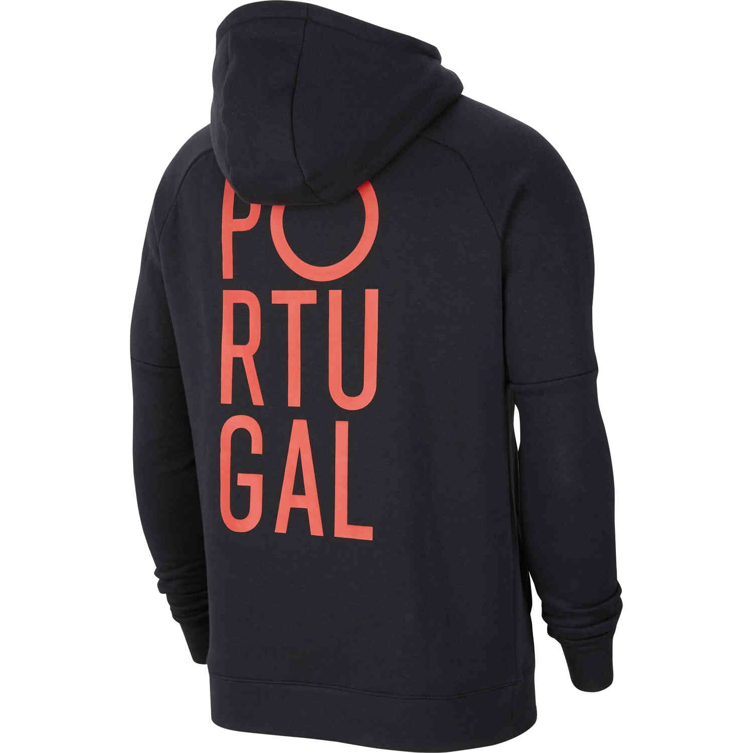 Nike fc hoodie discount black and red