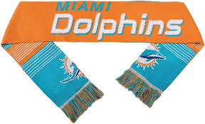 Miami Dolphins Big Logo Scarf