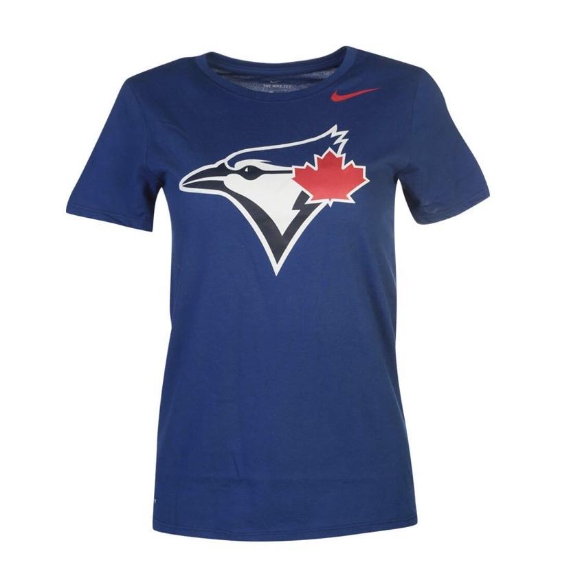 Women’s Toronto Blue Jays Nike Dri-Fit Crew Logo Royal T-Shirt