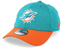 Load image into Gallery viewer, Miami Dolphins 39Thirty On Field Teal/Orange Flexfit - New Era
