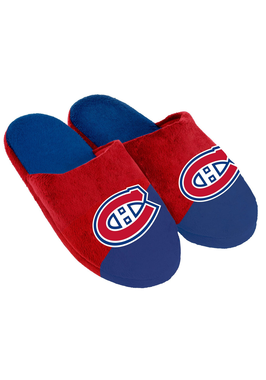 Montreal Canadiens NHL Colorblock Slide Slippers