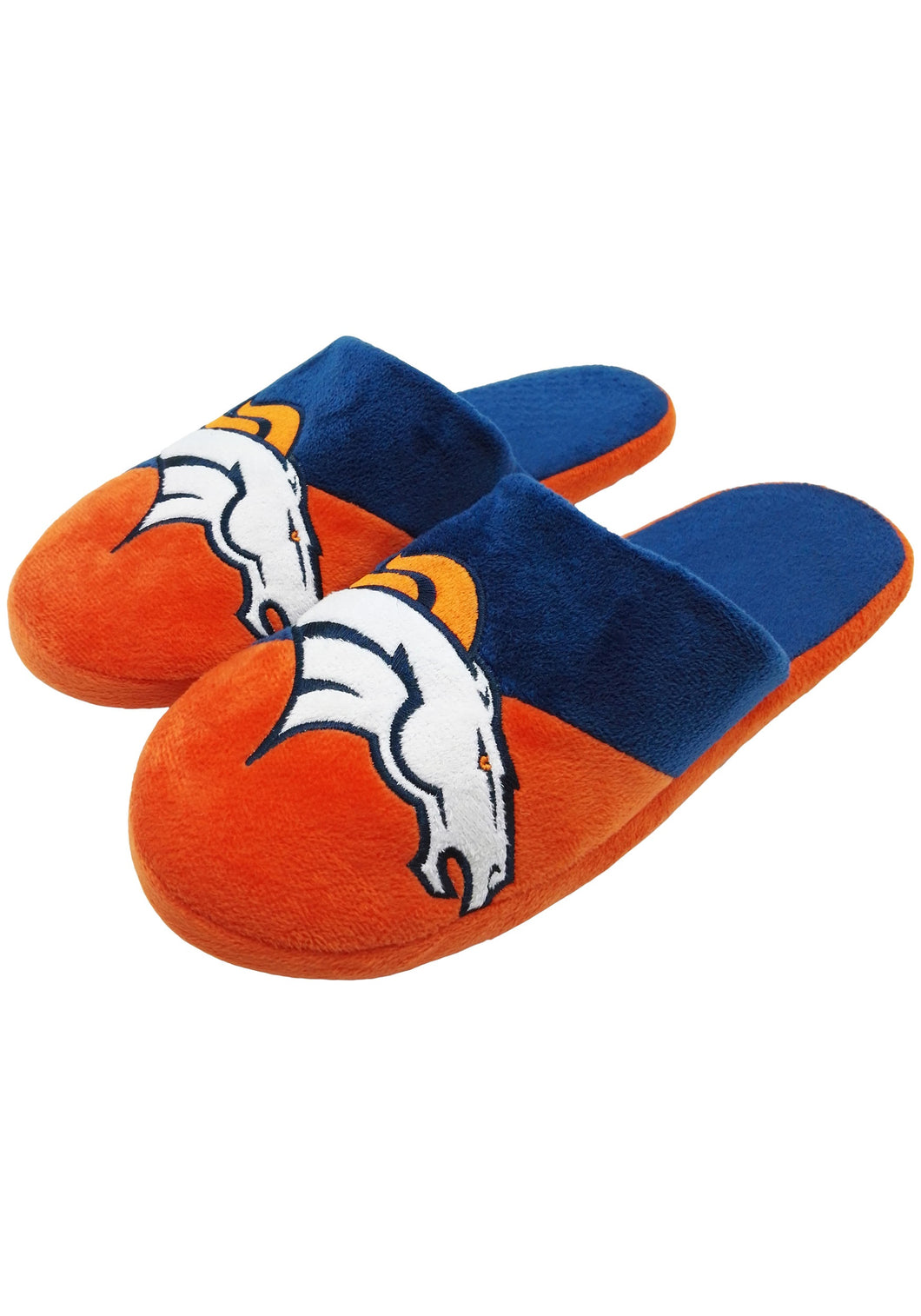 Denver Broncos NFL Colorblock Slide Slippers