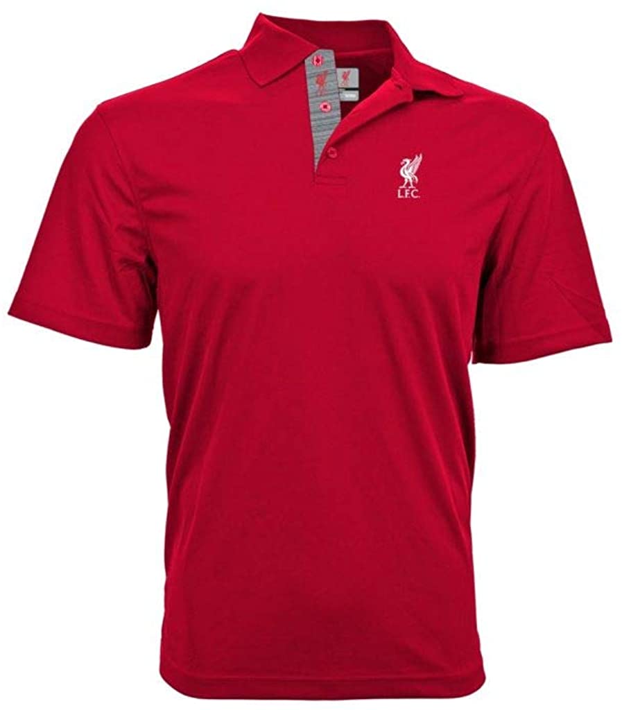 Men's Liverpool FC Red Polo Soccer T-Shirt / Tee
