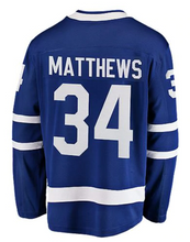 Load image into Gallery viewer, Toronto Maple Leafs Auston Matthews Fanatics Breakaway Home Hockey Jersey
