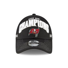 Load image into Gallery viewer, TAMPA BAY BUCCANEERS SUPER BOWL CHAMPIONS 2021 BLACK 9FORTY CAP
