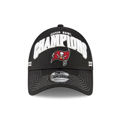 TAMPA BAY BUCCANEERS SUPER BOWL CHAMPIONS 2021 BLACK 9FORTY CAP