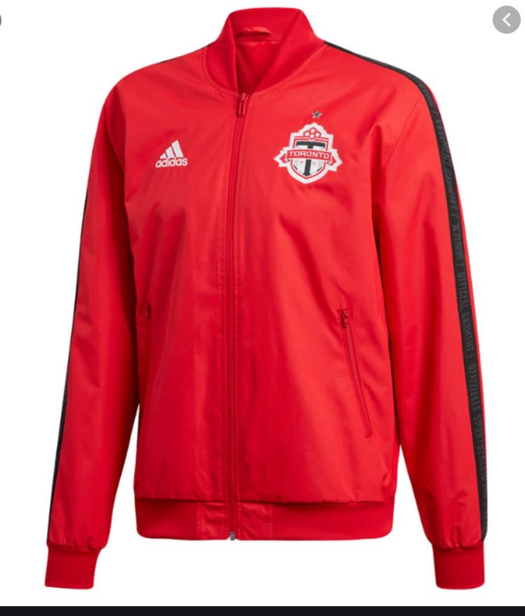 Adidas Men's Toronto Fc Anthem Jacket Red